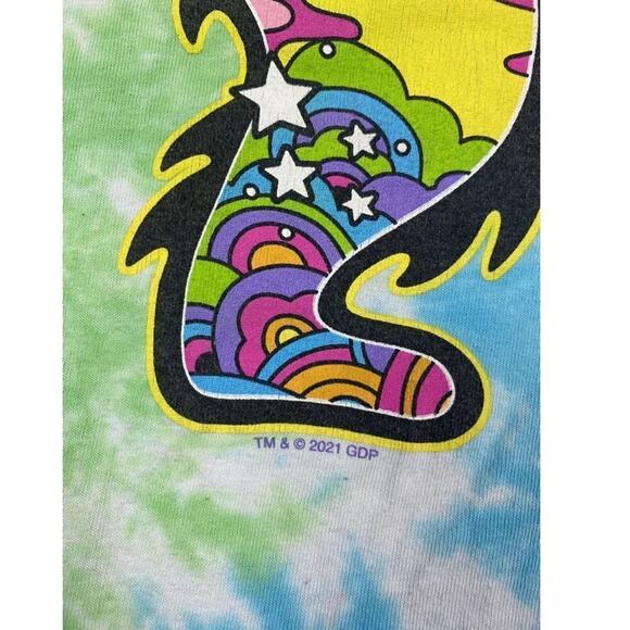 LIQUID BLUE Grateful Dead Bear Psychedelic Sunrise Tee Size M New w/o Tag - Picture 4 of 8